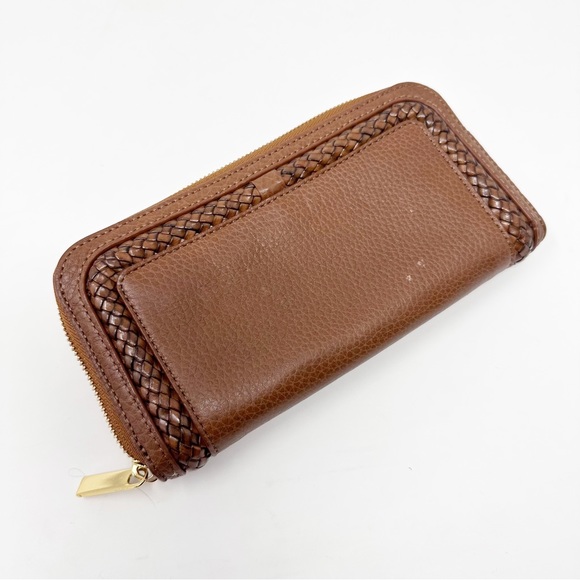 Micheal Kors Skorpios Leather Continental Wallet - Picture 6 of 10